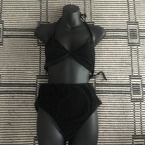 Black Velvet Bikini